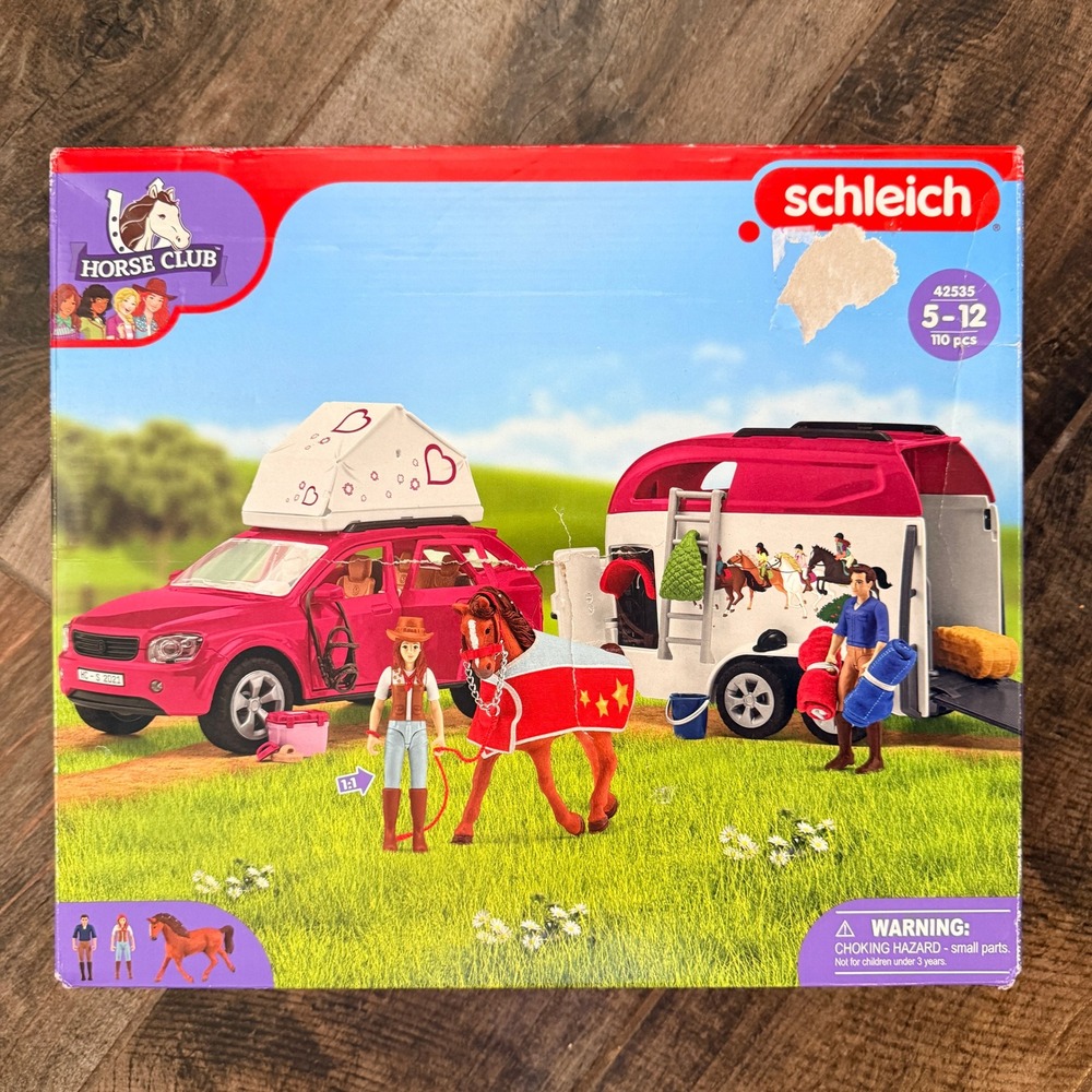 Schleich Horse Club 110PC Camping Playset (42535)